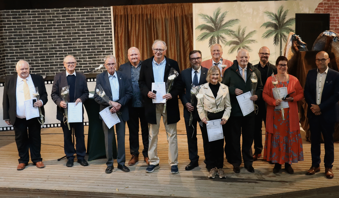 Västra Nylands vatten och miljö rf fyllde 50 år – meriterade vattenskyddare premierades