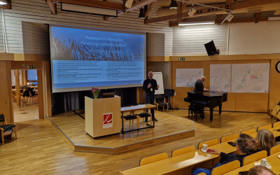 Svartåns tillstånd och framtid intresserade vid Raseborgs vattendragskväll